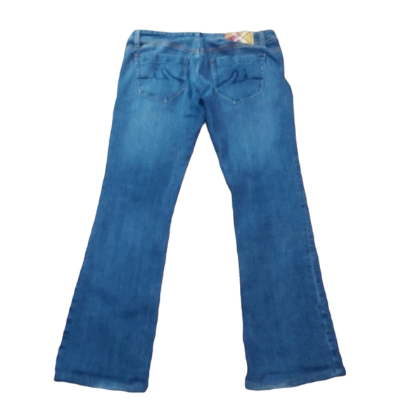 XX1 Jeans 33 Bootcut Whiskered Denim Blue Pants Casual Distressed Street… - Picture 2 of 2